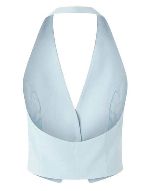 Pinko Blue Moretta Technical Cady Waistcoat