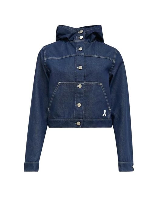 Rest&Recreation Blue Hooded Denim Jacket