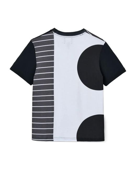 Camiseta con diseño patchwork Marc Jacobs de color Blue