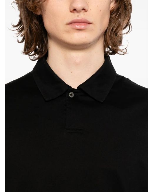 Massimo Osti Studio Black Polo Shirt for men