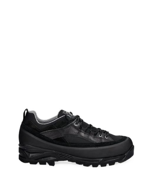 Diemme Black Grappa Hiker Panelled Low-Top Sneakers for men