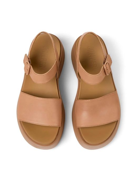 Camper Brown Tasha Sandals