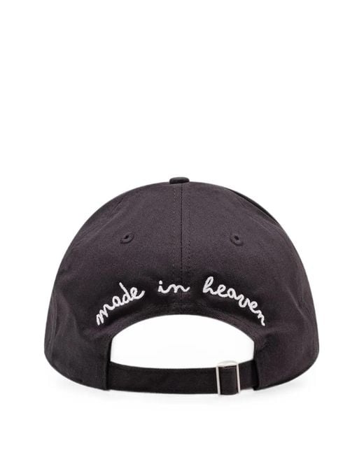 Fiorucci Black Logo-Patch Baseball Hat