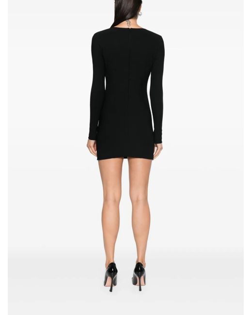 Blumarine Black Jersey Dress Clothing