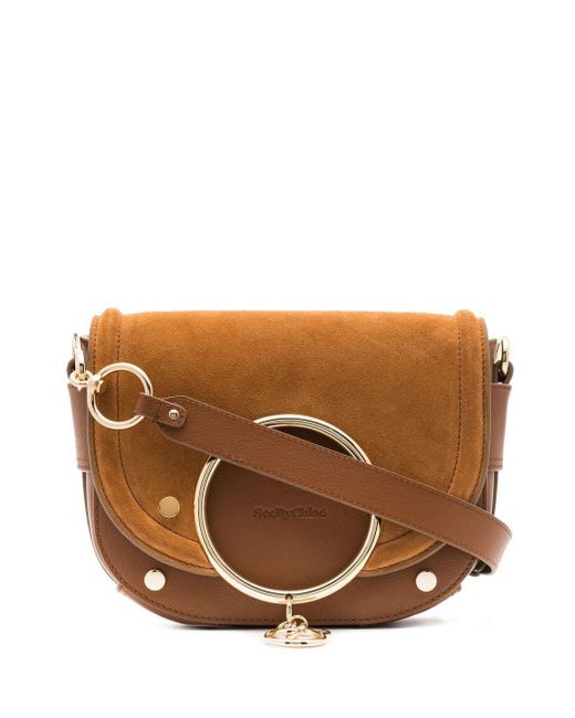 See By Chloé Mara Leather Crossbody Bag in Brown Lyst Canada