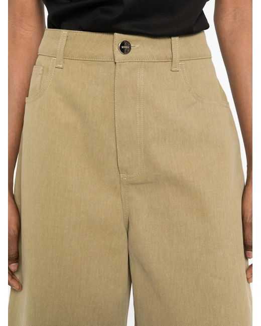 Rohe Natural Belt-Loops Shorts