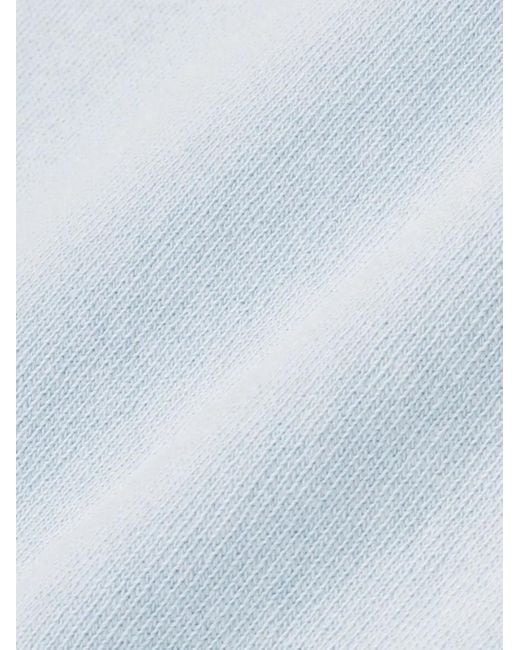 Sporty & Rich White Logo-Print Track Pants