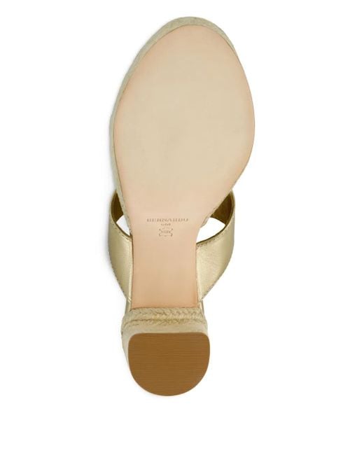 Bernardo Metallic 1946 95Mm Tera Espadrille Platform Sandals