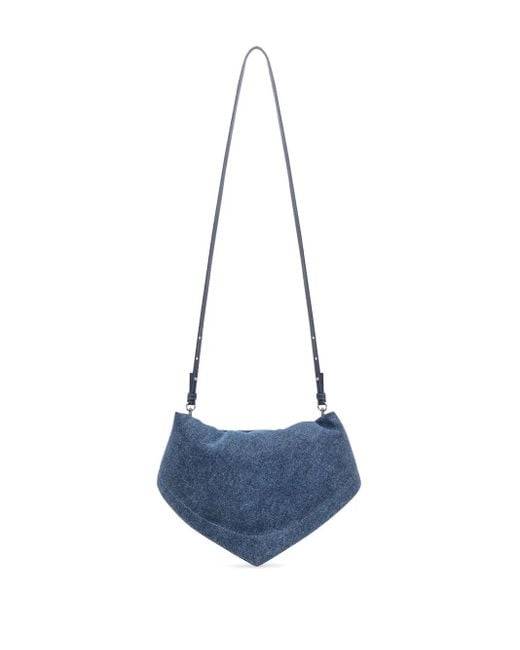 Borsa Tote Tortellino Midi di FEDERICO CINA in Blue