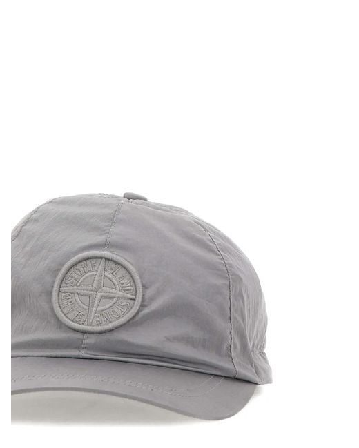 Stone Island Gray Cappello for men