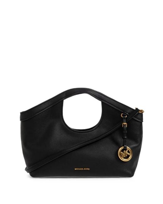 MICHAEL Michael Kors Black Sac Cabas Haddie En Cuir