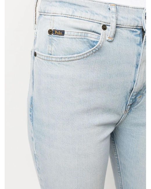 Polo Ralph Lauren Blue Cotton Jeans
