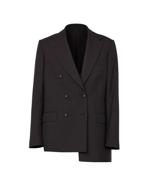Officine Generale レディース ブラック ダブルジャケット 【公式通販】