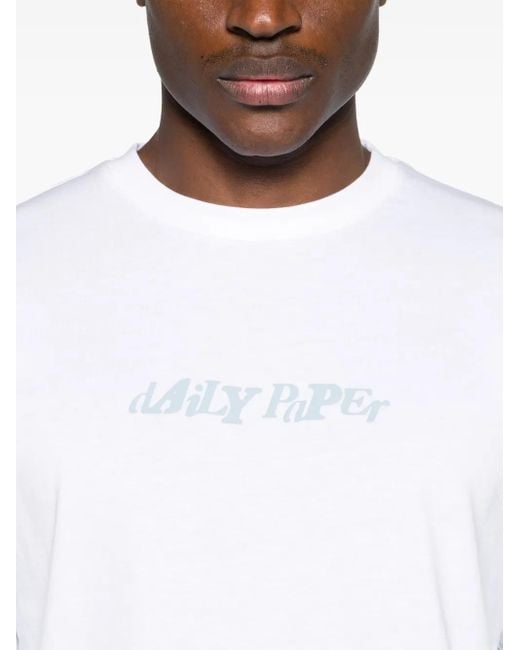 Daily Paper United Type T-Shirt in White für Herren