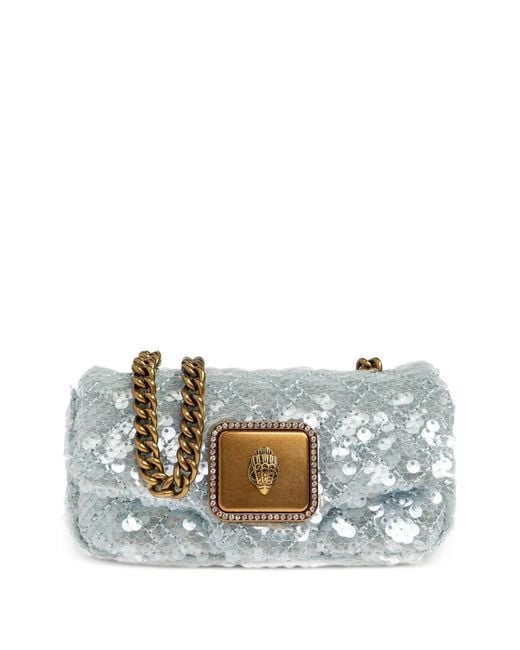Kurt Geiger Blue Long Nano Pimlico Cross Body Bag