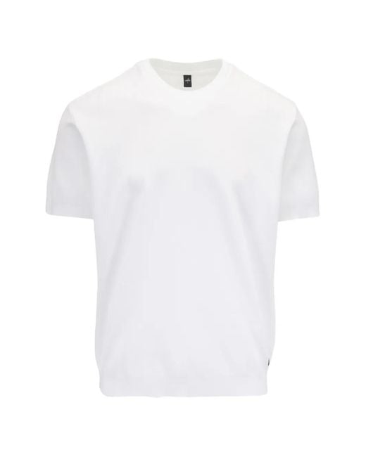 Wahts White Piqué-Weave Crew-Neck T-Shirt for men