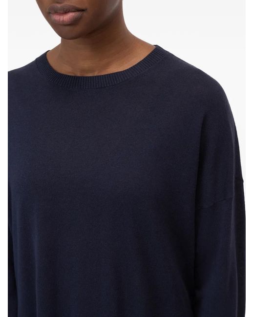 Closed Blue Crew-Neck Long-Sleeve Sweater