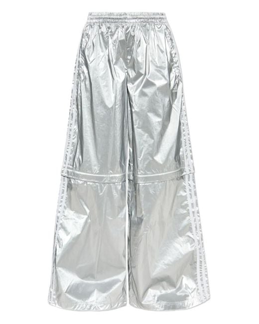 Adidas サイドストライプ パンツ Metallic