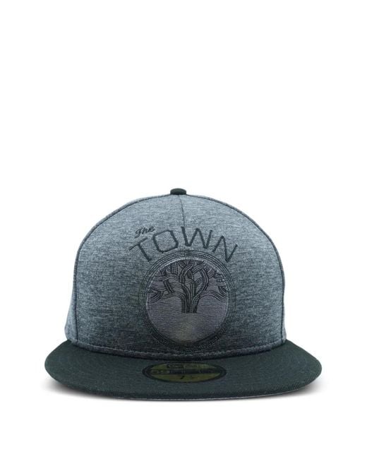 KTZ Blue 59Fifty Golden State Warriors Hat for men