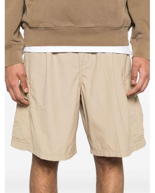 Carhartt Cole Cargo-Shorts mit weitem Bein in Natural für Herren
