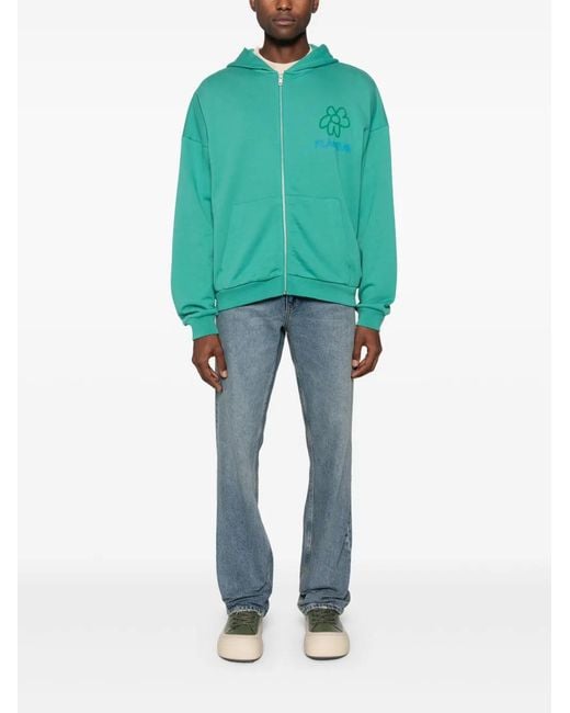 flâneur Blue Straight Jeans for men