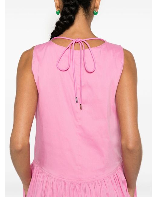 Pinko Anonymus Midi-jurk in het Pink