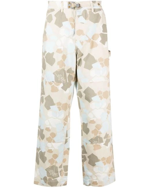Objects IV Life Natural Mid-Rise Wide-Leg Jeans for men
