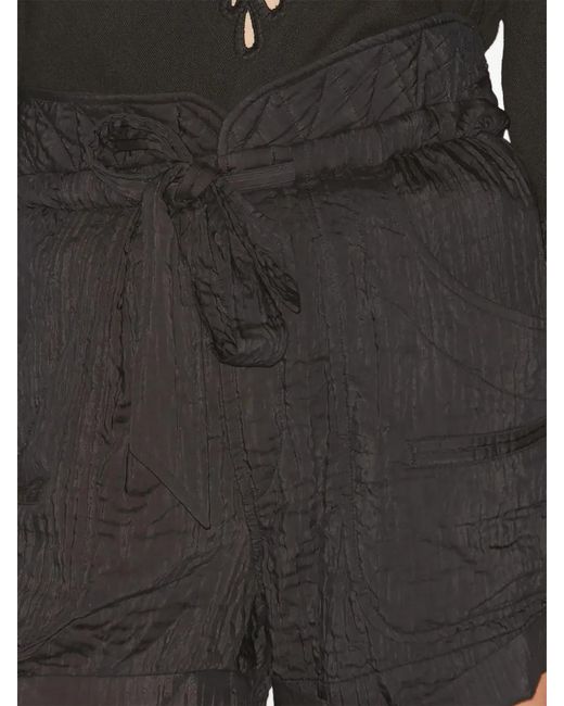 Isabel Marant Black Sereni Shorts