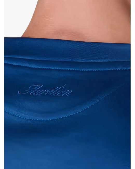 Aurélien Blue Crew-Neck Short-Sleeve T-Shirt for men