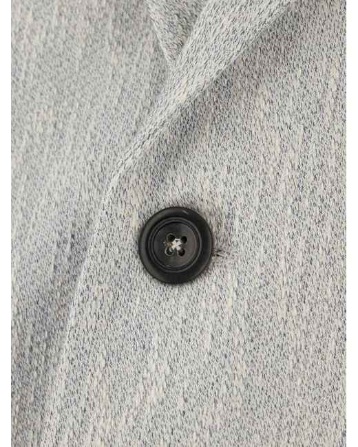 Circolo 1901 Gray Textured Blazer for men