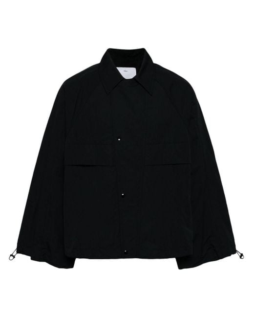 Toga Black Single-breasted Coat for men