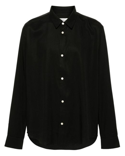 A Kind Of Guise Fulvio Lyocell Overhemd in het Black voor heren