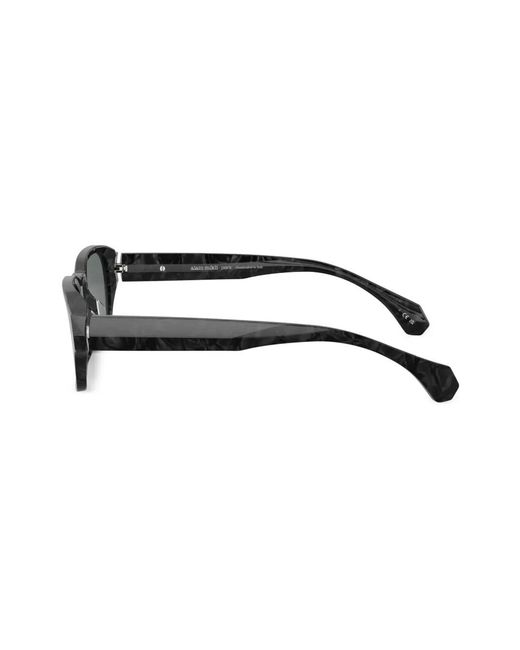 Alain Mikli Gray Square-Frame Sunglasses