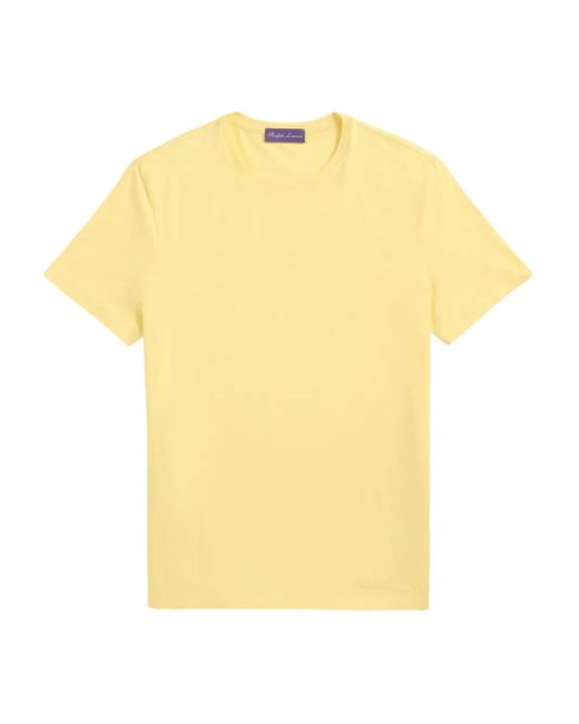 メンズ Ralph Lauren クルーネック Tシャツ Yellow