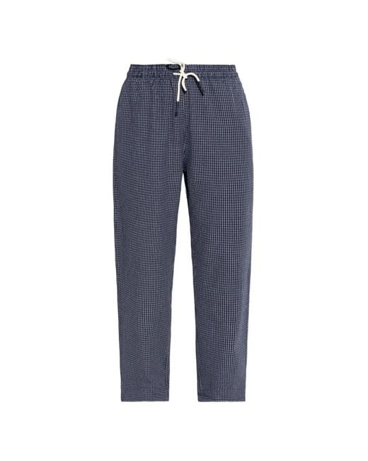 Rethinkit Studios Blue Checked Trousers