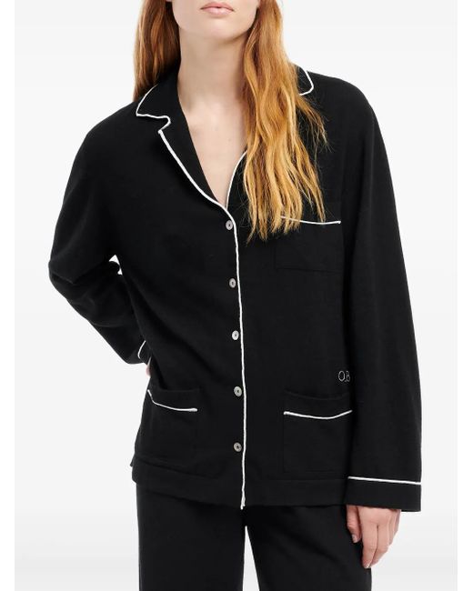 Barrie Black Ultra-Fine Shirt