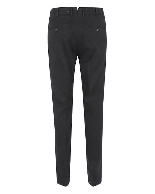 Incotex Gray Buttoned Trousers for men