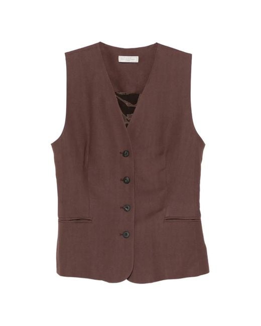 Antonelli Brown Veston Jesi À Boutonnière