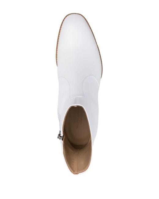 Scarosso White X Warren Alfie Baker Leather Boots for men