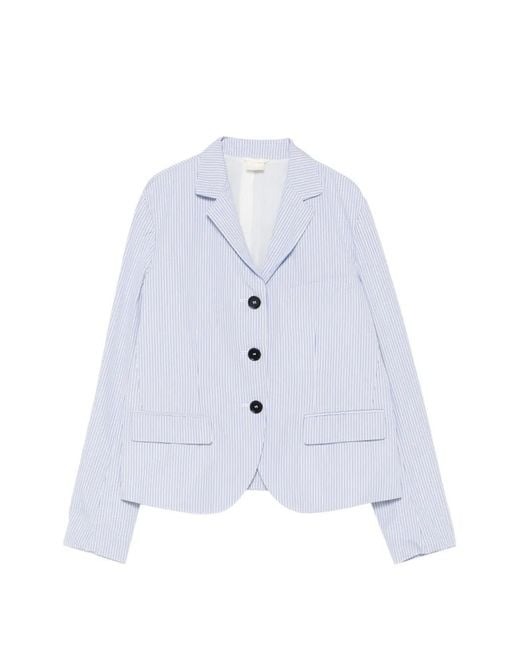 Blazer À Rayures Aspesi en coloris White