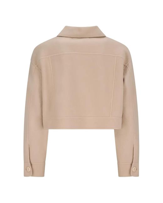 Max Mara Natural Poggio Patch-Pocket Jacket