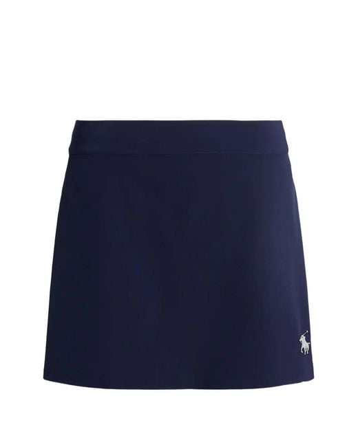 Polo Ralph Lauren Blue Wimbledon Ballperson Stretch Skort