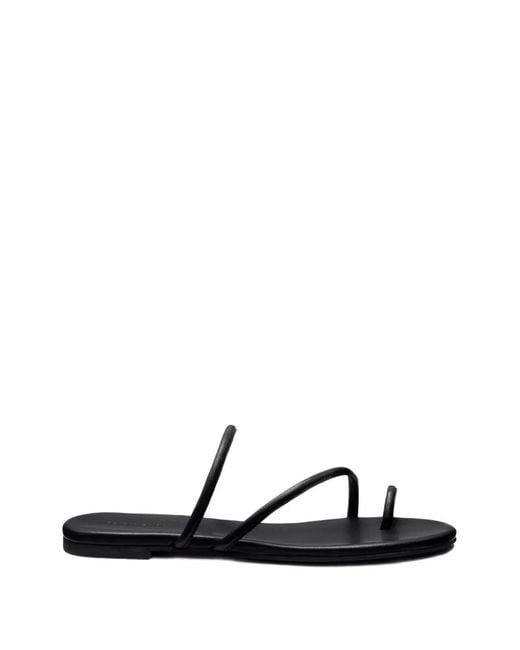 Reformation White Strappy Sandals