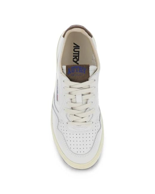 Autry White Logo Sneakers