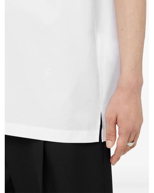Jil Sander White Oversize Shirt for men