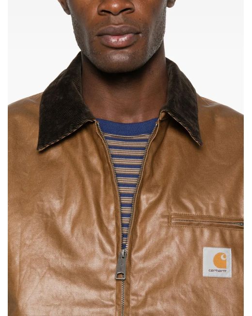 Carhartt Brown Og Dean Jacket for men