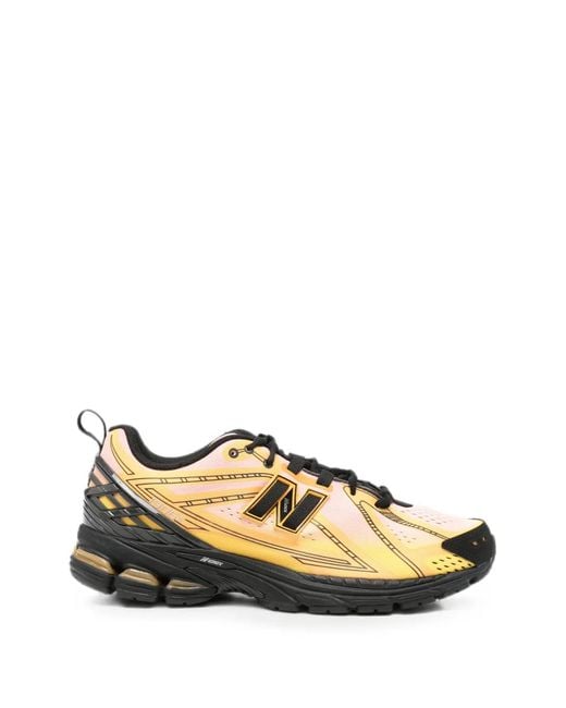 New Balance Yellow 1906 Panelled Sneakers