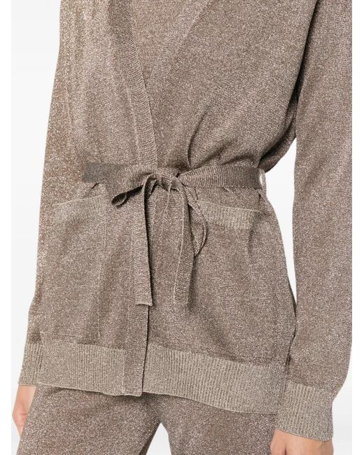 Missoni Natural Belted Cardigan