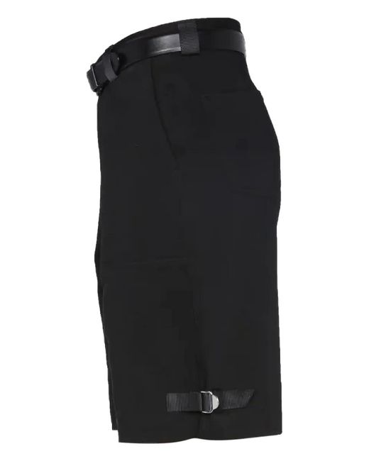 Bermudas Con Cinturón McQueen de hombre de color Black