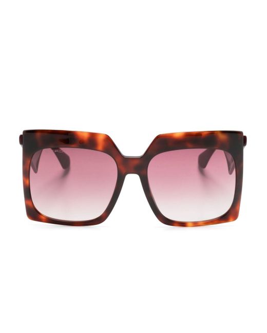 Etro Pink Oversize Square-frame Sunglasses